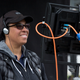 Writer-director Angela Robinson on the set of Professor Marston and the Wonder Women (Claire Folger/Annapurna Pictures)